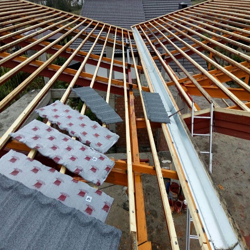 تعمیر سقف شیبدار