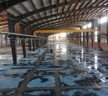 بازسازی سقف سوله