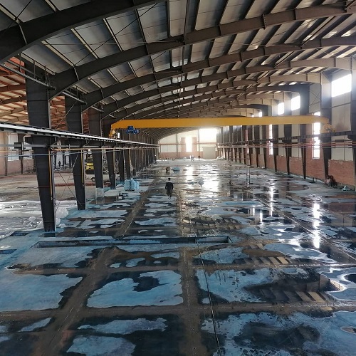 بازسازی سقف سوله