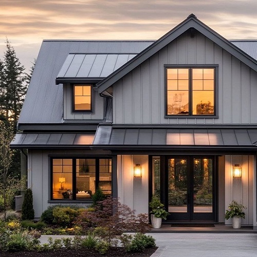 سقف شیبدار استندینگ سیم Standing seam