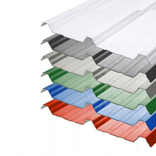 اجرای سقف شیروانی ورق رنگی